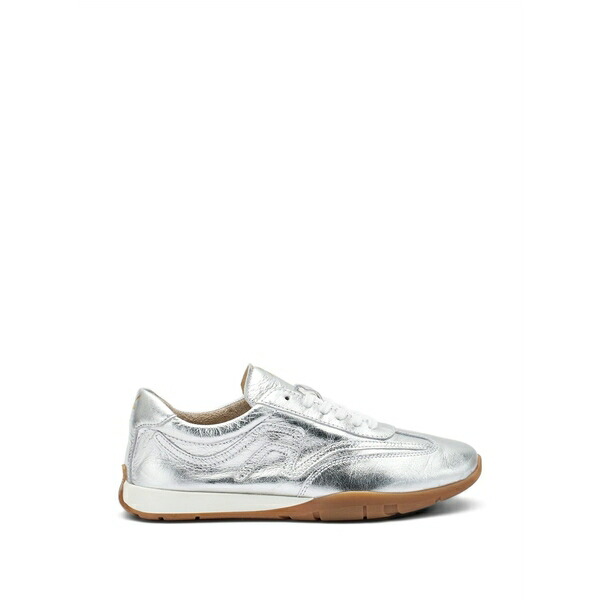 亭主もち レディース スニーカー シューズ Crosshybrid urban sneakers Silver
