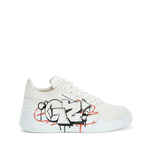 ジュゼッペザノッティ レディース スニーカー シューズ Talon graphic-print sneakers White