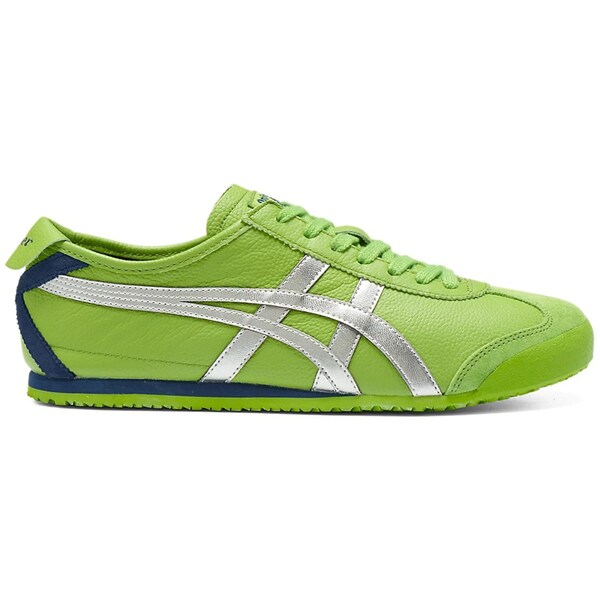 ASICS アシックス メンズ スニーカー 【Onitsuka Tiger Mexico 66 Garden Green Pure Silver Navy】 サイズ US_9.5(27.5cm) Garden Green/Pure Silver|asty