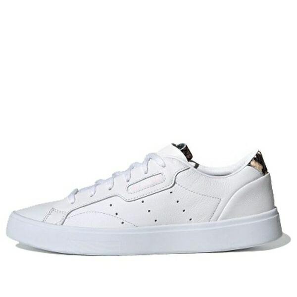 adidas アディダス レディース スニーカー  【(WMNS) adidas originals Sleek Skate shoes White Brown FX0051】  サイズ US_6(23.0cm)