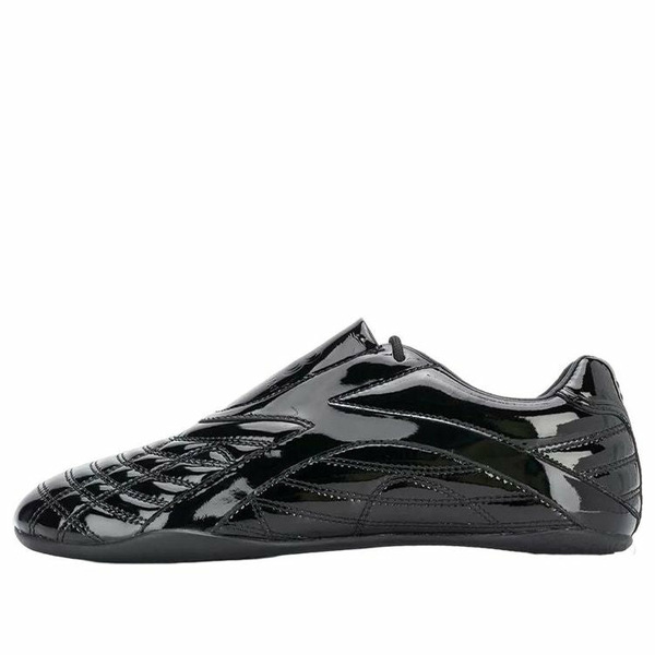 Balenciaga バレンシアガ レディース スニーカー  【(WMNS) Balenciaga Zen Sneakers hiny Patent Black Leather 617539W2QA11000】  サイズ US_W_4
