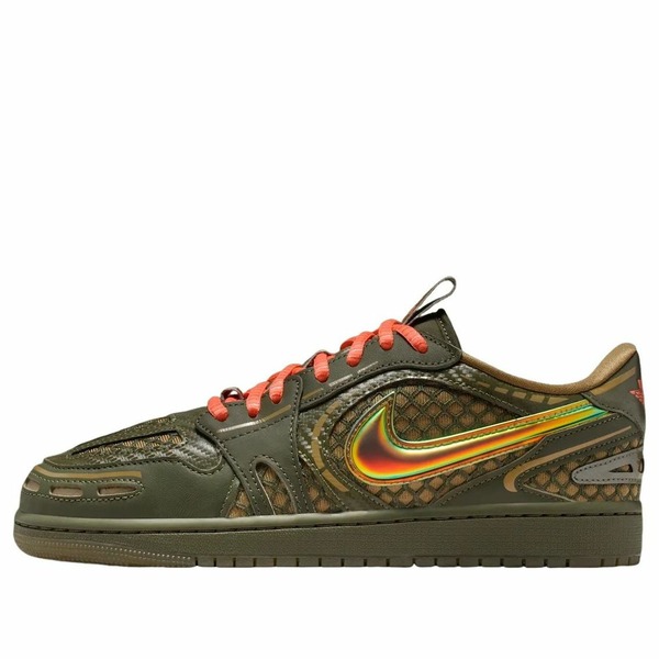 Jordan ジョーダン レディース スニーカー  【(WMNS) Air Jordan 1 Low Method of Make \u0027Brown Kelp\u0027 HQ2186-300】  大きさ US_9.5(26.5糎)