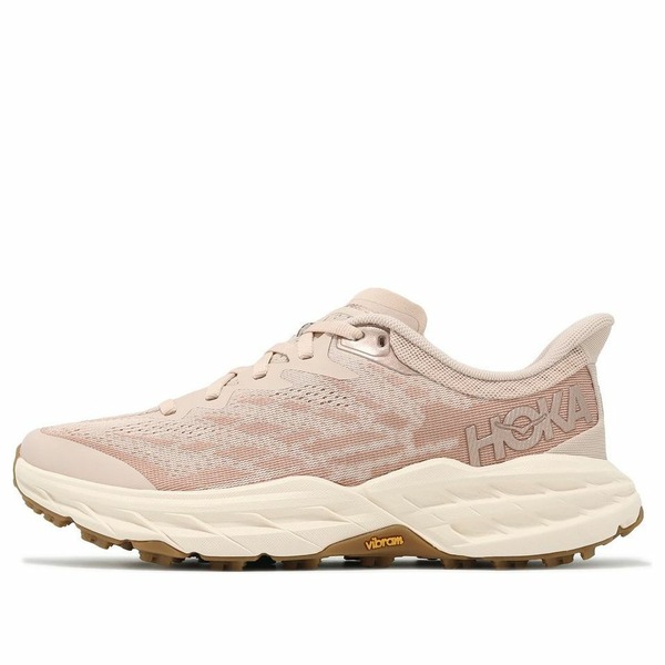 HOKA ONE ONE ホカオネオネ レディース スニーカー 【(WMNS) HOKA ONE ONE Speedgoat 5 'Cream Sandstone' 1123158-CRMS】 サイズ US_7(24.0cm)｜asty