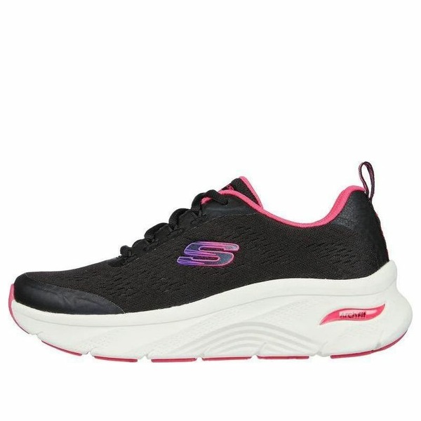 Skechers スケッチャーズ レディース スニーカー  【(WMNS) Skechers Arch Fit D\u0027Lux \u0027Black\u0027 149687-BKHP】  大きさ US_5(22.0糎)