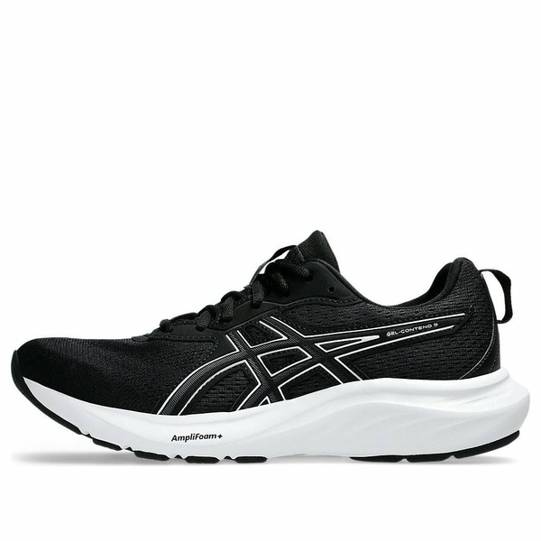 ASICS アシックス レディース スニーカー  【(WMNS) ASICS Gel-Contend 9 Wide Black White 1012B678-002】  サイズ US_8(25.0cm)