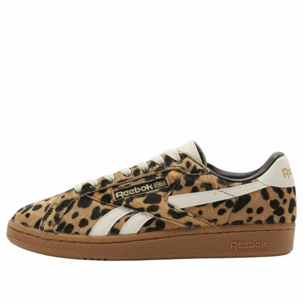 Reebok リーボック レディース スニーカー  【(WMNS)  Reebok Club C Grounds UK \u0027Cheetah\u0027 100229527】  大きさ US_9(26.0糎)