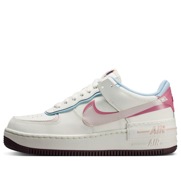 Nike ナイキ レディース スニーカー  【(WMNS) Nike Air Force 1 Shadow \u0027White Pink Blue\u0027 IQ9803-161】  大きさ US_6(23.0糎)