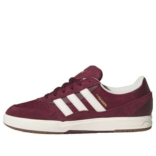 adidas アディダス レディース スニーカー 【(WMNS) adidas Tyshawn II 'Maroon Chalk White' KJ0844】 サイズ US_9(26.0cm)｜asty 31,070円