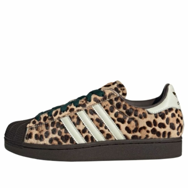adidas アディダス レディース スニーカー  【(WMNS) adidas Superstar II \u0027Leopard Dark Brown Ivory\u0027 KI4203】  大きさ US_W_10.5
