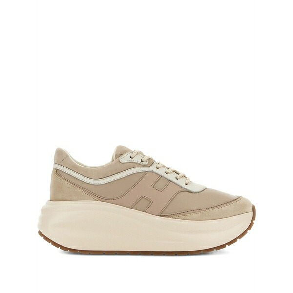 ホー火器 レディース スニーカー シューズ H696 chunky runner sneakers Neutrals
