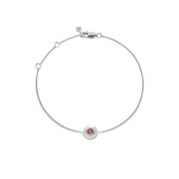 モニカヴィナダー レディース ブレスレット・バングル・アンクレット アクセサリー October tourmaline birthstone bracelet Silver｜asty