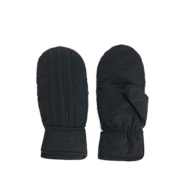 ワイスロバート・エドワード・リー メンズ グローブ 付属物 Logo-embroidered gloves Black