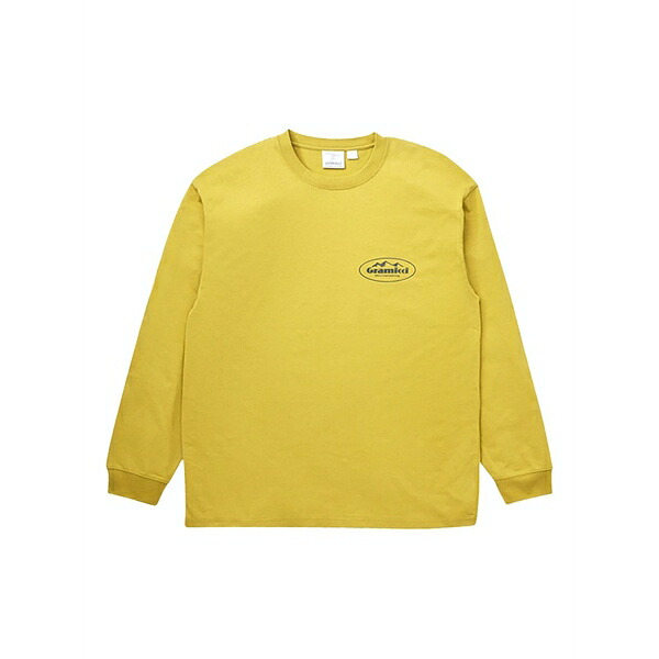 グラミチ メンズ Tシャツ トップス Mountaineering long-sleeve t-shirt Yellow｜asty 21,360円