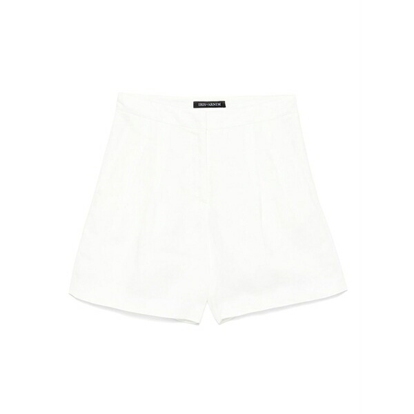 アイリス フォン アーニム レディース カジュアルパンツ ボトムス Linen shorts White|asty