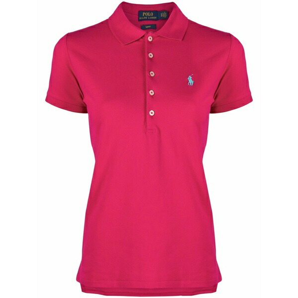 ラルフローレン レディース スポーツシャツ トップス Polo pony polo top Pink