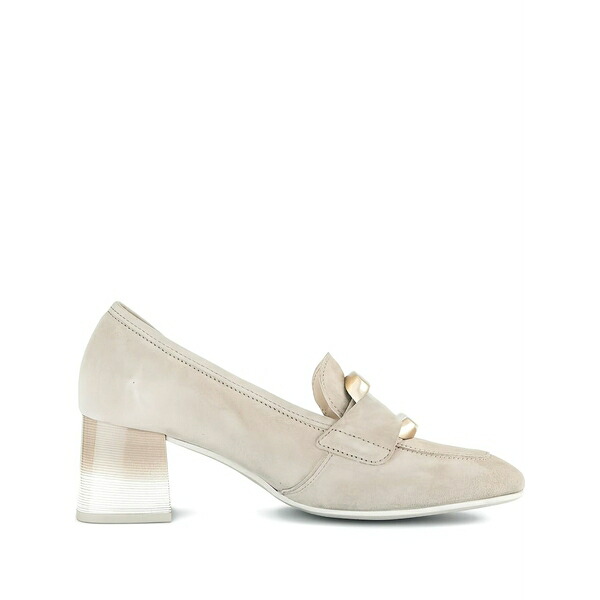 ガどんぶり鉢 レディース パンプス シューズ Suede block-heel pumps Neutrals