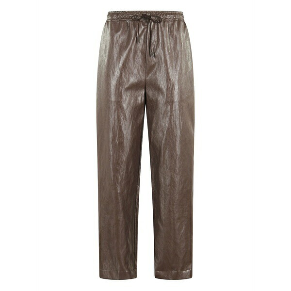 ソロトレ レディース 心地好いズボン下 ボトムス Drawstring trousers Brown