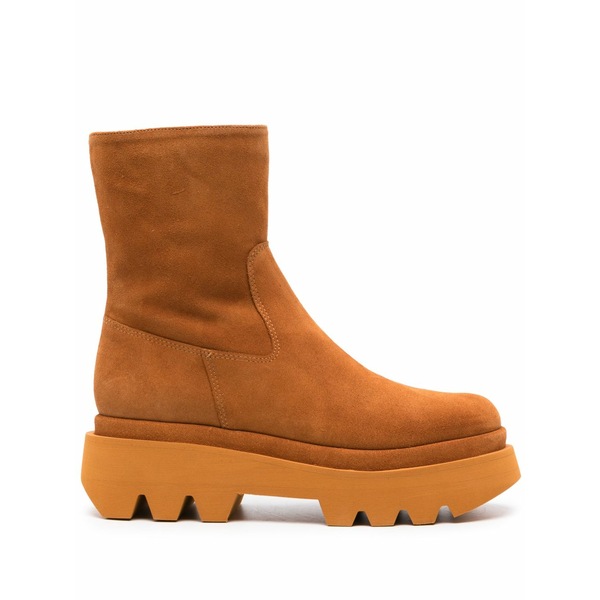 パロマ バルセロ レディース ブーツ シューズ Osian round-toe boots Brown｜asty