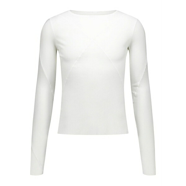 ジョーダンルカ メンズ ティーシャツ トップス Blues long-sleeve top White Tシャツ・カットソー-トップス