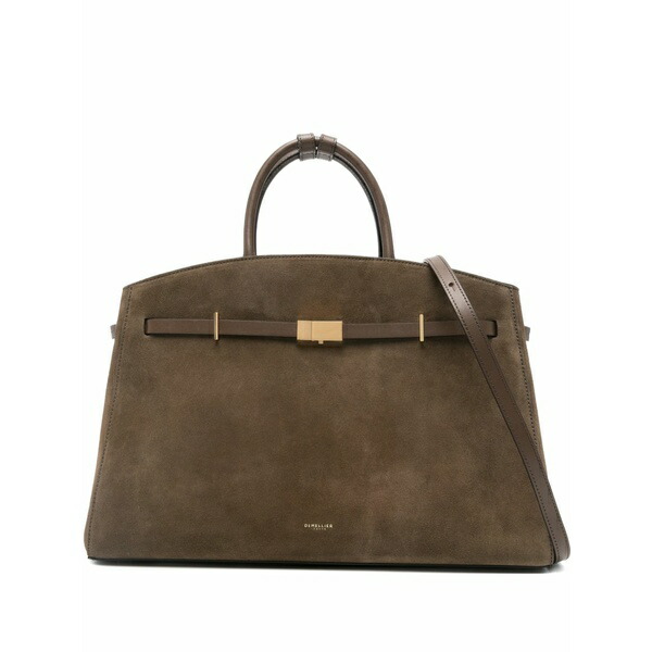 デメリエー レディース トートバッグ バッグ Hudson suede tote bag Brown|asty