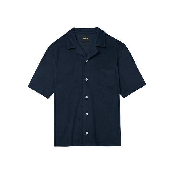 ハウリン メンズ ティーシャツ トップス Pocket button shirt Blue