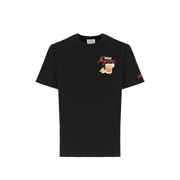 エムシーツーセイントバース メンズ ティーシャツ トップス Graphic-print t-shirt Black