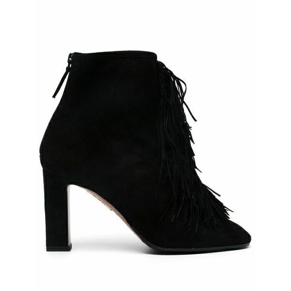 アクアズーラ レディース ブーツ シューズ 85粍 gytane boots  Black
