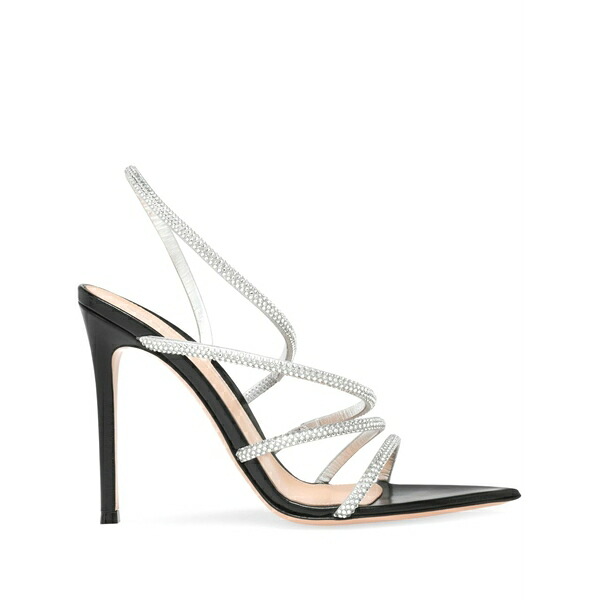 ジャンヴィト ロッシ レディース サンダル シューズ 105粍 crystal ettie sandals Silver