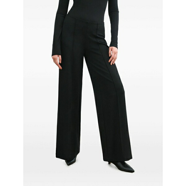 マルセラ レディース 心地好いズボン下 ボトムス Gina seam detailing trousers Black