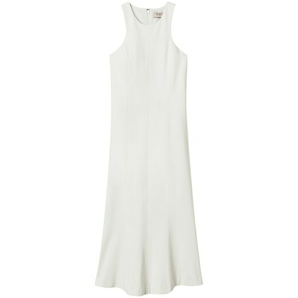 ツイン仕掛ける レディース 衣装 トップス Halterneck MIDI dress White