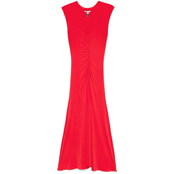 ニッサ レディース 衣裳 トップス Ruched maxi dress Red