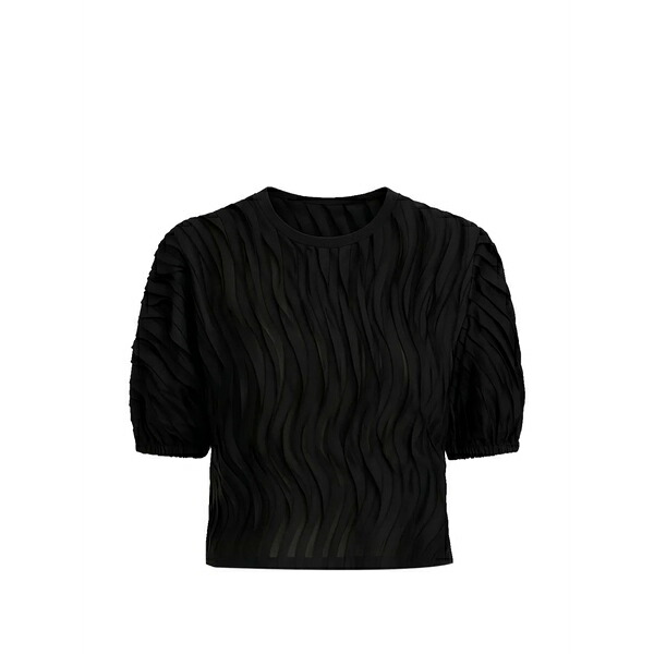 ウラ・ジョンソン レディース プルオーバー トップス Vayda short-sleeve top Black