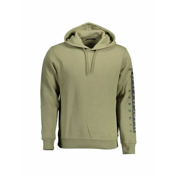 ナパピリ メンズ パーカー・スウェットシャツ アウター Graphic-print hoodie Green
