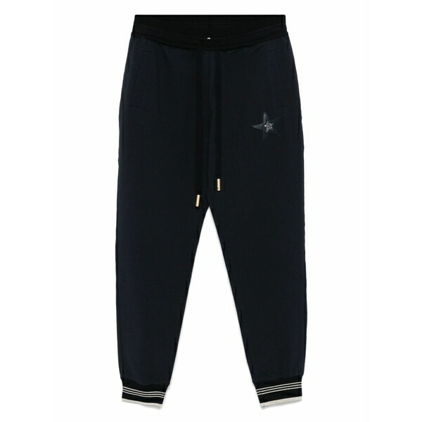 ロレーナアントニアッツィ レディース 心地よいズボン下 ボトムス Star-appliqu￡ track trousers Blue