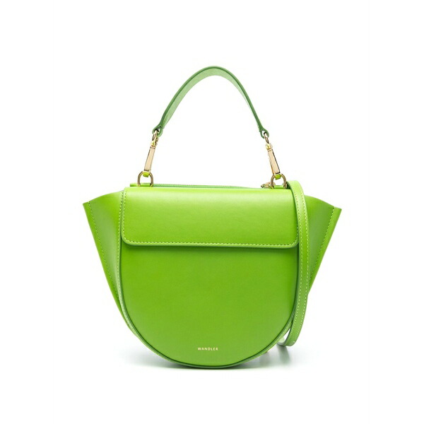 ワンドラー レディース ショルダーバッグ 御徒面子 Mini hortensia cross body bag Green
