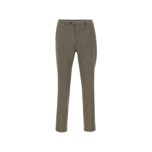 ディゲル メンズ 心地よいズボン下 ボトムス Apollo tapered trousers Brown