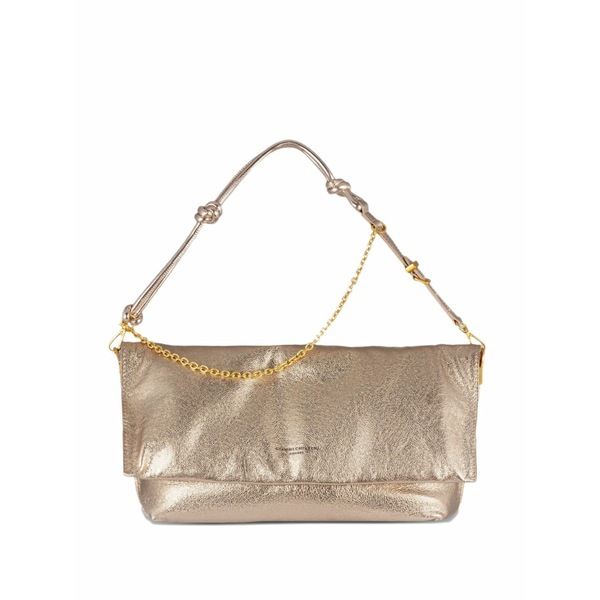ジャンニ・キアリーニ レディース ショルダーバッグ 御徒面子 Fanny shoulder bag Gold