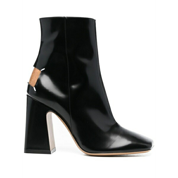 マルタンマルジェラ レディース ブーツ シューズ D￡cortiqu￡ 100粍 four-stitch boots Black