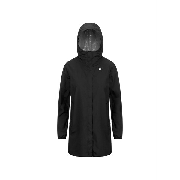 ケイ通い路 レディース 厚地の外套 アウター Sophie hooded parka coat  Black