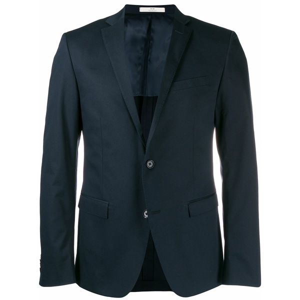 コルネリアーニ メンズ 上衣＆上衣 アウター Two-buttons blazer jacket Blue