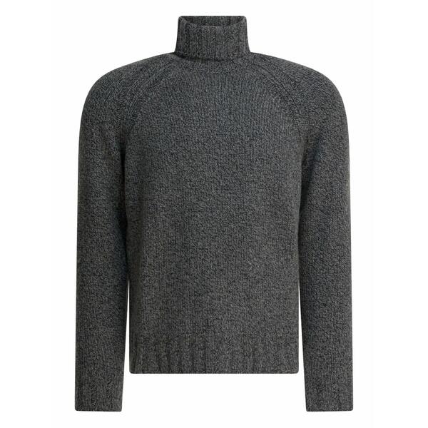 ゼニア メンズ 編み物\u0026スウェーター アウター Roll-neck sweater Grey