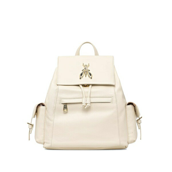 パトリツィア ペペ レディース うしろ側容器に並べる・背嚢 御徒面子 Fly leather backpack Neutrals
