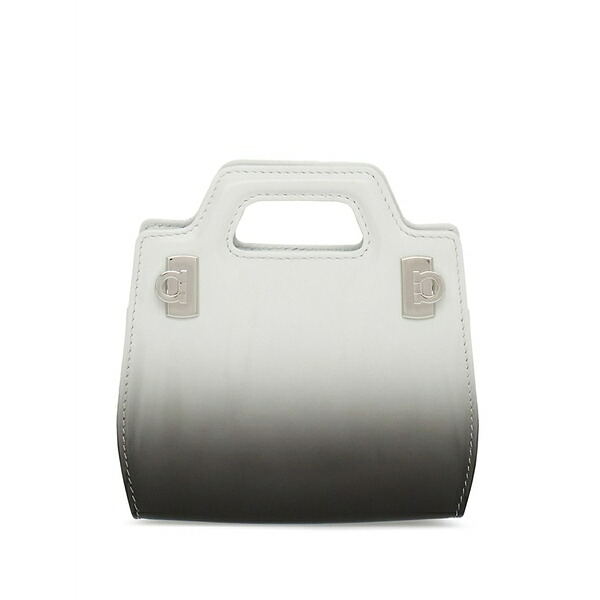 フェラガモ レディース ハンドバック 御徒面子 Wanda gradient-effect minibag White