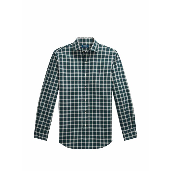 ラルフローレン メンズ プルオーバー トップス Plaid shirt Green