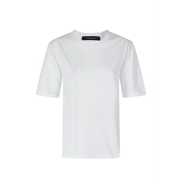 フェデリカ・トシ レディース ティーシャツ トップス Crew-neck t-shirt White