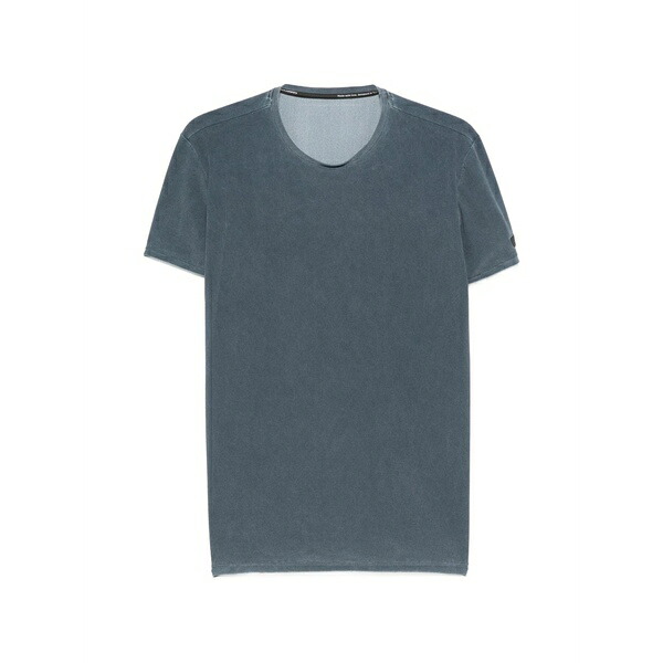 アールアールディ メンズ Tシャツ トップス Crew-neck t-shirt Blue｜asty
