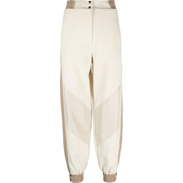 イレブンティ レディース 心地よいズボン下 ボトムス Panelled jersey-knit trousers Neutrals