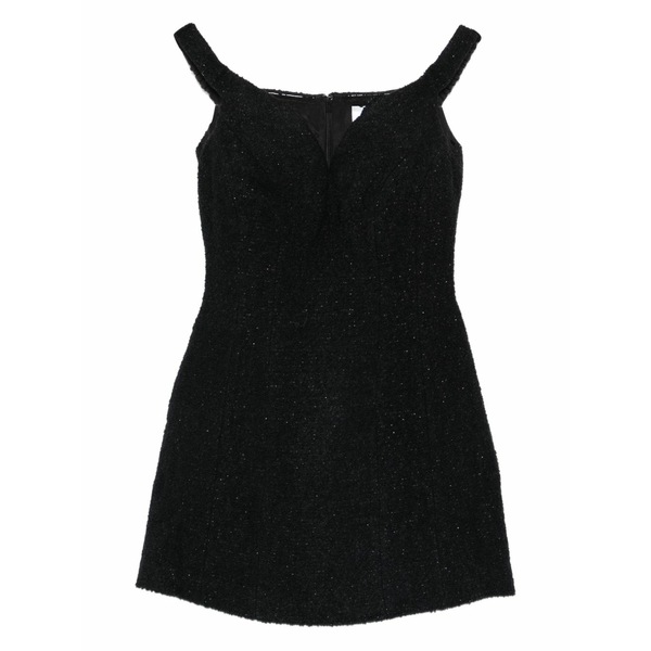 セルフ・ポートレイト レディース 衣裳 トップス V-neck mini dress Black