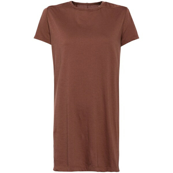 リックオウエンス レディース プルオーバー トップス Cotton t-shirt Neutrals
