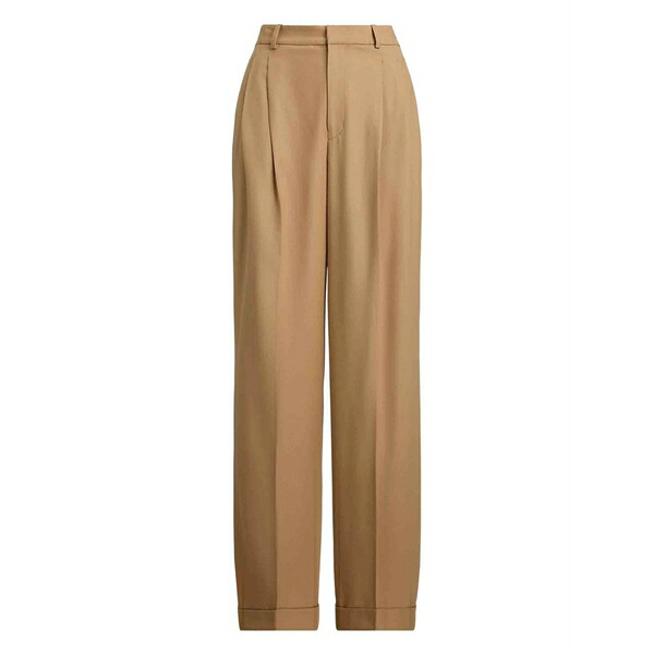 ラルフローレン レディース 心地好いズボン下 ボトムス Cuffed tailored trousers Neutrals